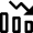 Praph Bar Preformance Decrease Icon from Nova Line Set