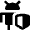 Android Security Icon from Nova Solid Set