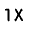 1x Mobiledata Fill Icon from Rounded Fill - Material Symbols Set
