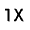 1x Mobiledata Fill Icon from Sharp Fill - Material Symbols Set