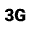 3g Mobiledata Icon from Outlined Line - Material Pro Set