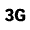 3g Mobiledata Icon from Rounded Line - Material Pro Set