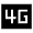 4g Mobiledata Badge Fill Icon from Sharp Fill - Material Symbols Set