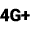 4g Plus Mobiledata Fill Icon from Outlined Fill - Material Pro Set