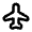 Airplanemode Active Icon from Rounded Line - Material Pro Set