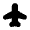 Airplanemode Active Fill Icon from Rounded Fill - Material Pro Set