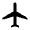 Airplanemode Active Fill Icon from Sharp Fill - Material Symbols Set