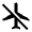 Airplanemode Inactive Fill Icon from Sharp Fill - Material Symbols Set