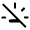 Backlight High Off Fill Icon from Rounded Fill - Material Symbols Set