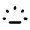 Backlight Low Icon from Rounded Line - Material Pro Set