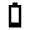 Battery 1 Bar Icon from Sharp Line - Material Pro Set