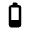 Battery 2 Bar Icon from Rounded Line - Material Pro Set