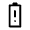 Battery Alert Icon from Rounded Line - Material Symbols Set