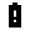 Battery Alert Fill Icon from Sharp Fill - Material Pro Set