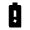 Battery Alert Fill Icon from Outlined Fill - Material Pro Set
