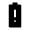 Battery Alert Fill Icon from Outlined Fill - Material Symbols Set