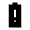 Battery Alert Fill Icon from Sharp Fill - Material Symbols Set