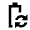 Battery Change Icon from Sharp Line - Material Pro Set
