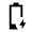 Battery Charging 20 Fill Icon from Sharp Fill - Material Symbols Set