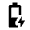 Battery Charging 50 Icon from Outlined Line - Material Pro Set