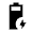 Battery Charging 90 Fill Icon from Sharp Fill - Material Symbols Set