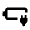 Battery Charging Plug Icon from Rounded Line - Material Pro Set