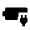 Battery Charging Plug Fill Icon from Outlined Fill - Material Pro Set