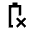 Battery Error Icon from Sharp Line - Material Pro Set