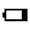 Battery Low Fill Icon from Sharp Fill - Material Symbols Set