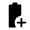 Battery Plus Fill Icon from Rounded Fill - Material Symbols Set