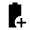 Battery Plus Fill Icon from Sharp Fill - Material Symbols Set