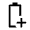 Battery Saver Icon from Outlined Line - Material Symbols Set