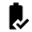 Battery Status Good Fill Icon from Outlined Fill - Material Pro Set