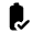 Battery Status Good Fill Icon from Rounded Fill - Material Pro Set