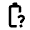 Battery Unknown Icon from Rounded Line - Material Pro Set