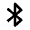 Bluetooth Icon from Outlined Line - Material Pro Set