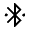 Bluetooth Connected Fill Icon from Sharp Fill - Material Symbols Set