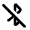 Bluetooth Disabled Fill Icon from Rounded Fill - Material Pro Set