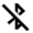 Bluetooth Disabled Fill Icon from Sharp Fill - Material Pro Set