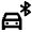 Bluetooth Drive Icon from Outlined Line - Material Pro Free Set