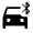 Bluetooth Drive Fill Icon from Rounded Fill - Material Symbols Set