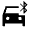 Bluetooth Drive Fill Icon from Sharp Fill - Material Symbols Set