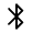 Bluetooth Icon from Rounded Line - Material Symbols Set