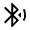 Bluetooth Searching Fill Icon from Sharp Fill - Material Symbols Set