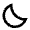 Dark Mode Icon from Sharp Line - Material Pro Free Set
