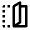 Devices Fold Icon from Outlined Line - Material Pro Free Set