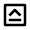 Keyboard Capslock Badge Icon from Outlined Line - Material Pro Free Set