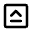 Keyboard Capslock Badge Icon from Rounded Line - Material Pro Free Set