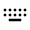 Keyboard Keys Icon from Outlined Line - Material Pro Free Set