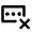 Password Input Denied Icon from Outlined Line - Material Pro Free Set